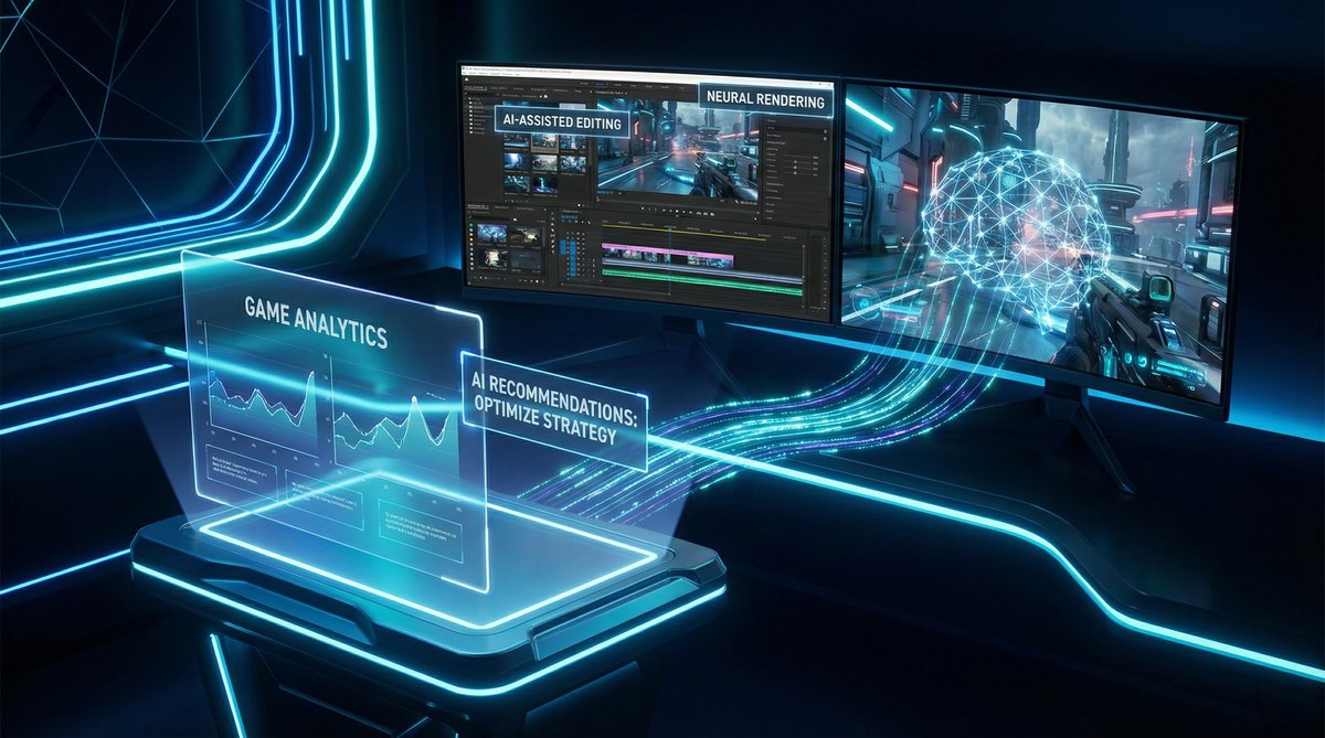 小蓝视频 AI游戏视频技术